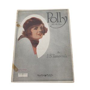 Vintage Sheet Music 1926 Polly for Piano J. S. Zamecnik